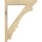 Ekena Millwork Balboa Slat Rough Sawn Outlooker, Douglas Fir, 6"W x 28"D x 36"H OUT06X28X36BOA06RDF - alternate 3